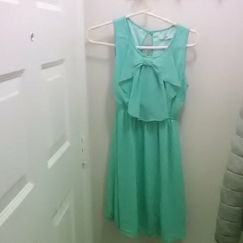 Light blue dressier dress